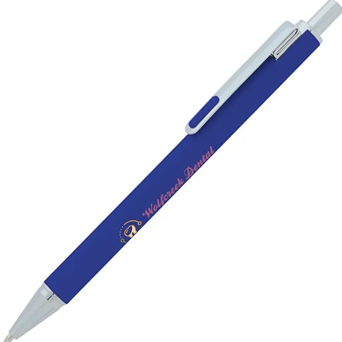 Owen Soft Touch Metal Pen - Full Color