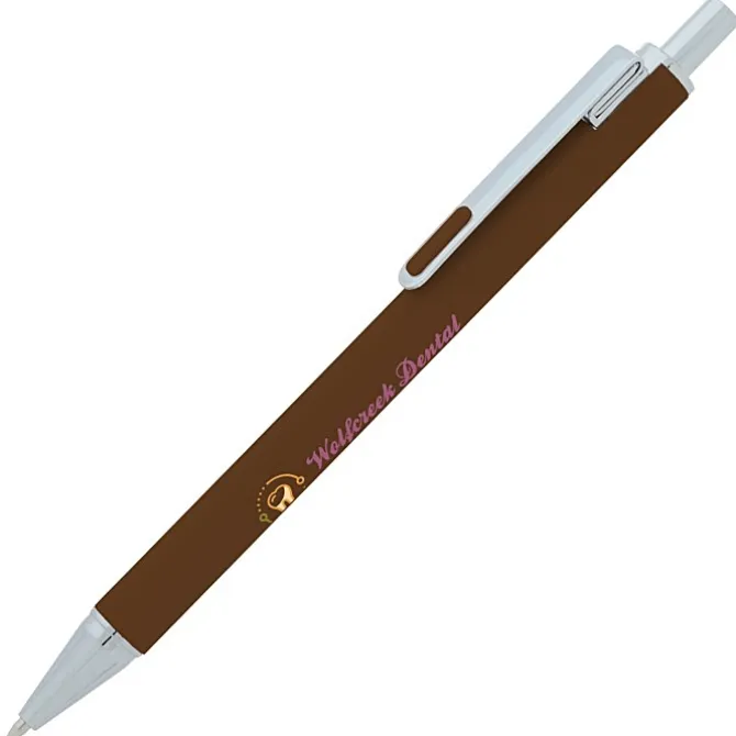 Owen Soft Touch Metal Pen - Full Color