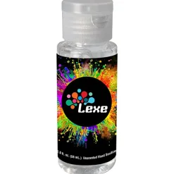 2-oz Hand Sanitizer - Clear Lid - 24 hr
