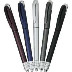 Pacifica Soft Touch Stylus Spinner Gel Pen