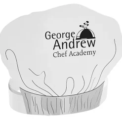 Paper Chef's Hat Headband