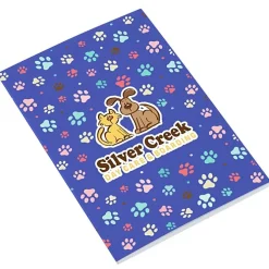 Paper Cover Notebook - 6 inches x 4 inches - Colors