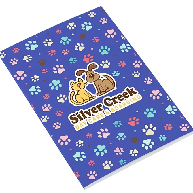 Paper Cover Notebook - 6 inches x 4 inches - Colors