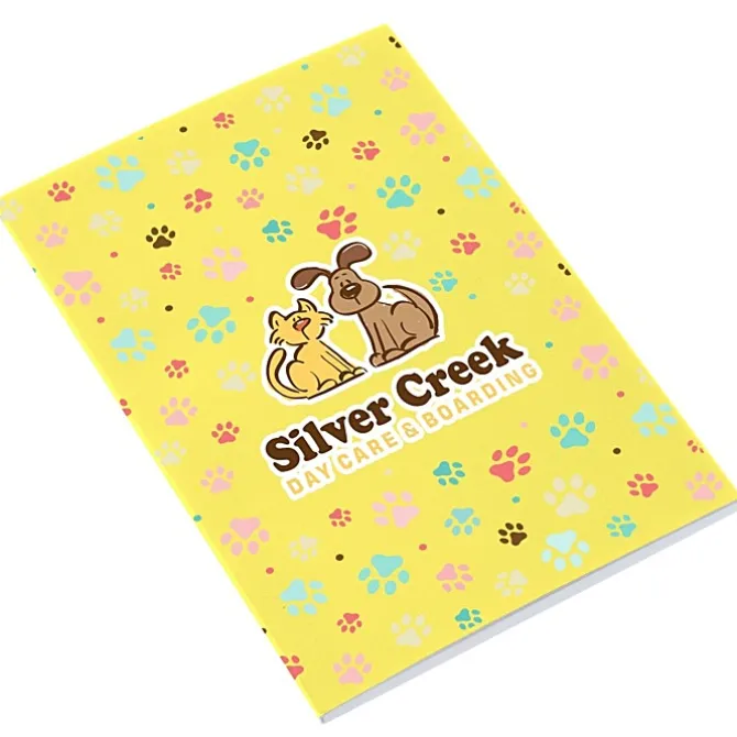 Paper Cover Notebook - 6 inches x 4 inches - Colors