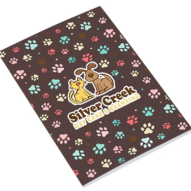 Paper Cover Notebook - 6 inches x 4 inches - Colors