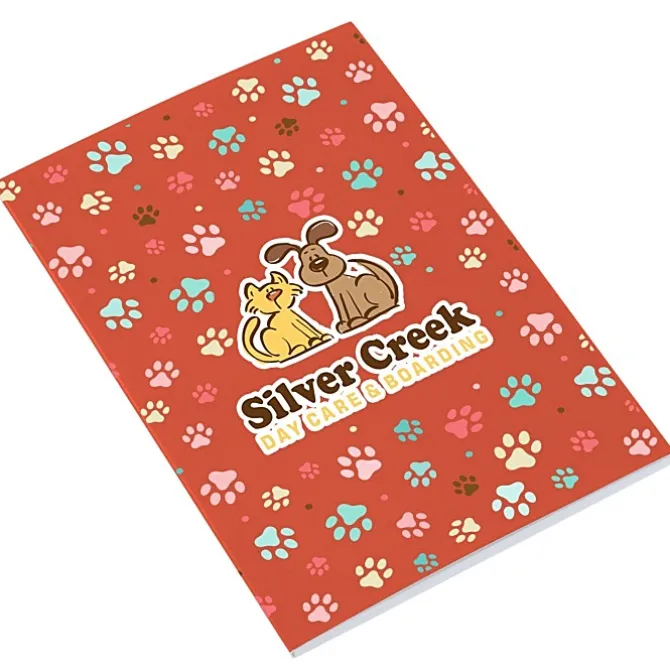 Paper Cover Notebook - 6 inches x 4 inches - Colors