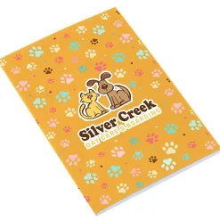 Paper Cover Notebook - 6 inches x 4 inches - Colors