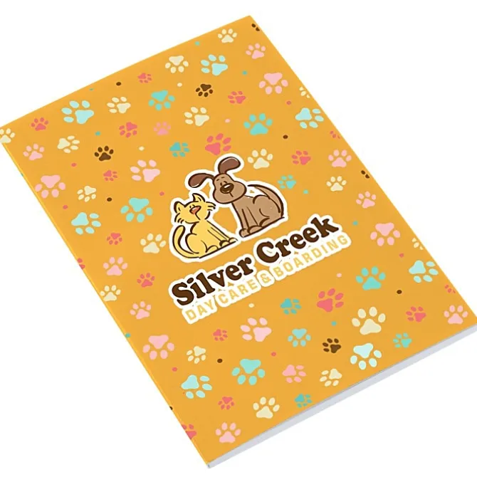 Paper Cover Notebook - 6 inches x 4 inches - Colors