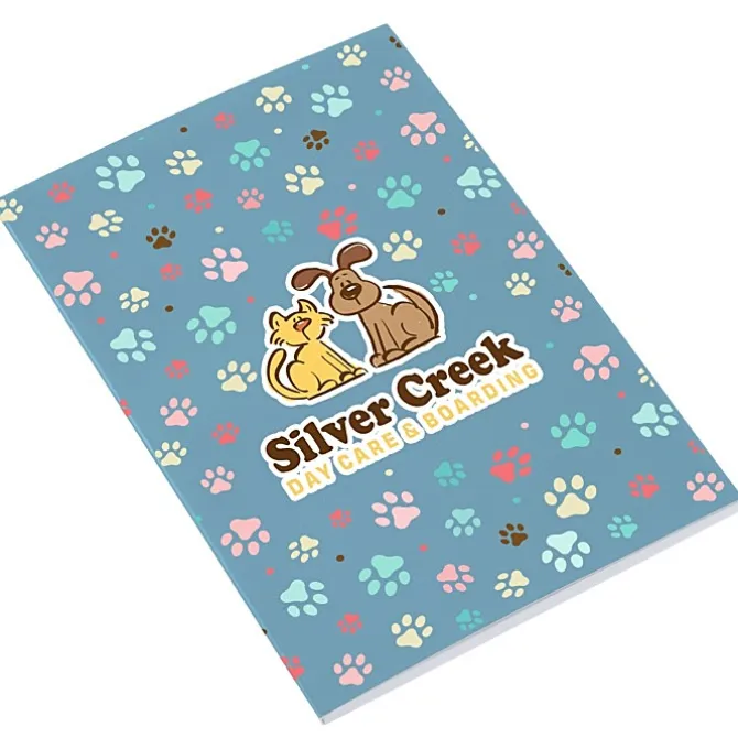 Paper Cover Notebook - 6 inches x 4 inches - Colors