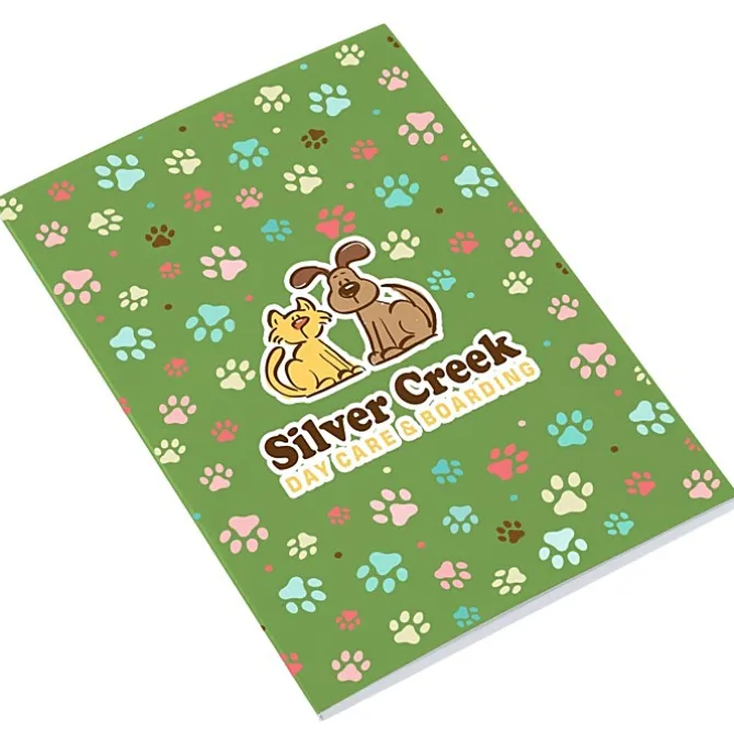 Paper Cover Notebook - 6 inches x 4 inches - Colors