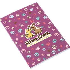 Paper Cover Notebook - 6 inches x 4 inches - Colors