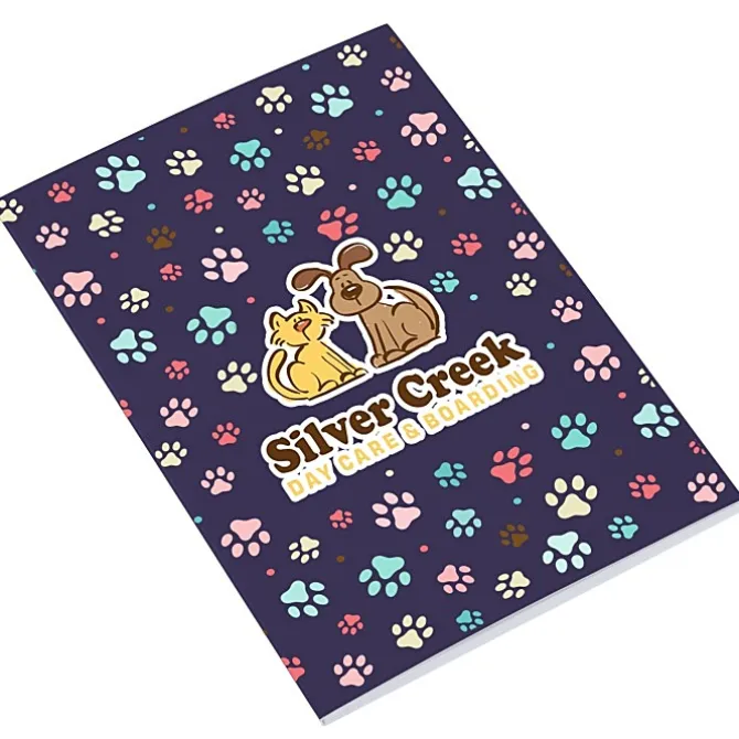 Paper Cover Notebook - 6 inches x 4 inches - Colors