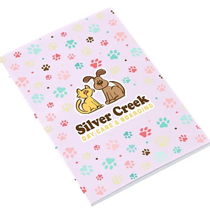 Paper Cover Notebook - 6 inches x 4 inches - Colors