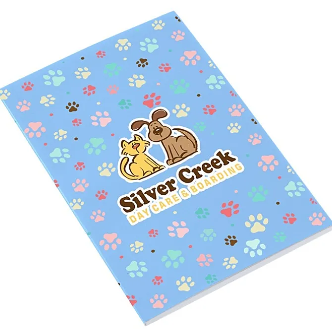 Paper Cover Notebook - 6 inches x 4 inches - Colors