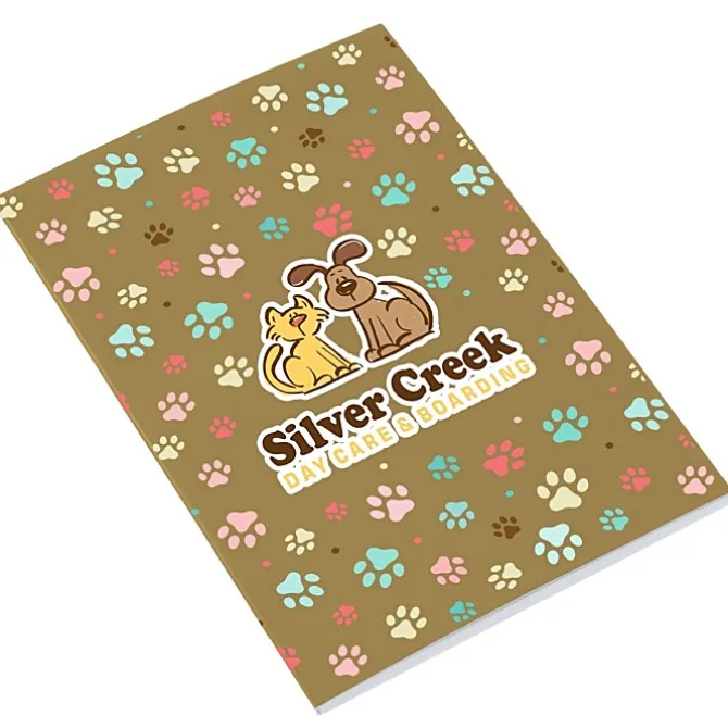 Paper Cover Notebook - 6 inches x 4 inches - Colors