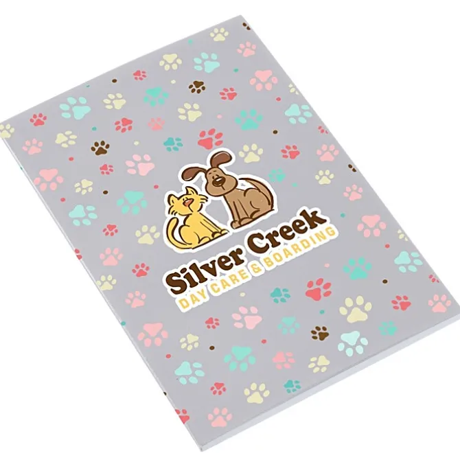 Paper Cover Notebook - 6 inches x 4 inches - Colors