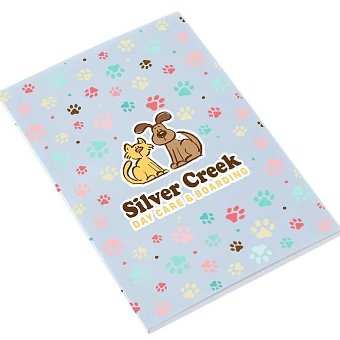 Paper Cover Notebook - 6 inches x 4 inches - Colors