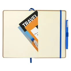 Paper Cover Notebook with Pen - 24 hr