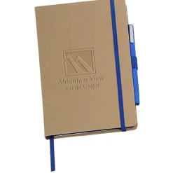 Paper Cover Notebook with Pen