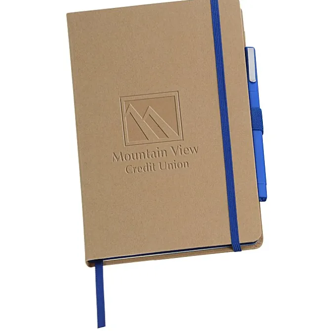 Paper Cover Notebook with Pen