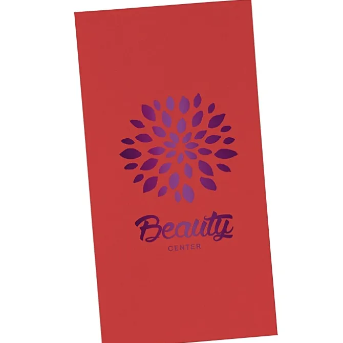 Paper Two-Pocket Mini Folder - 9 1/2 inches x 5 inches