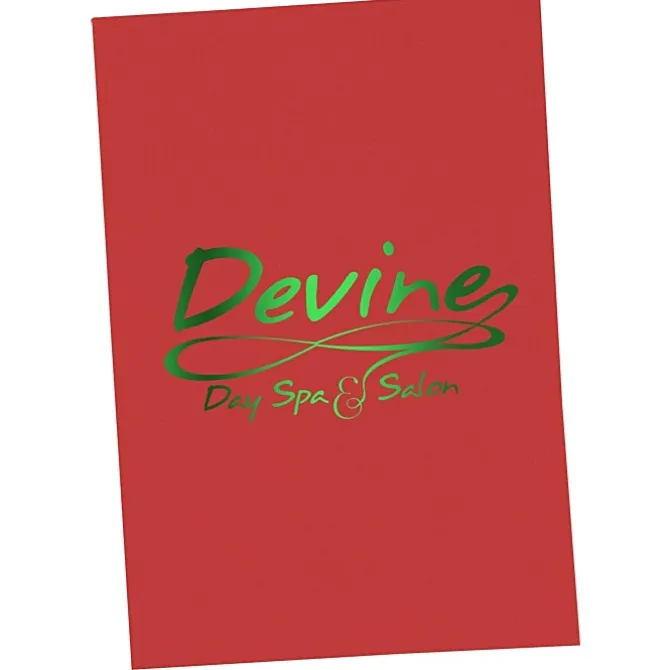 Paper Two-Pocket Mini Folder - 8 3/4 inches x 6 inches