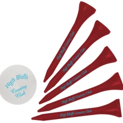 Par Pack- 5 Tees & 1 Quarter Mark