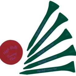 Par Pack- 5 Tees & 1 Quarter Mark