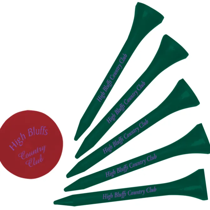 Par Pack- 5 Tees & 1 Quarter Mark