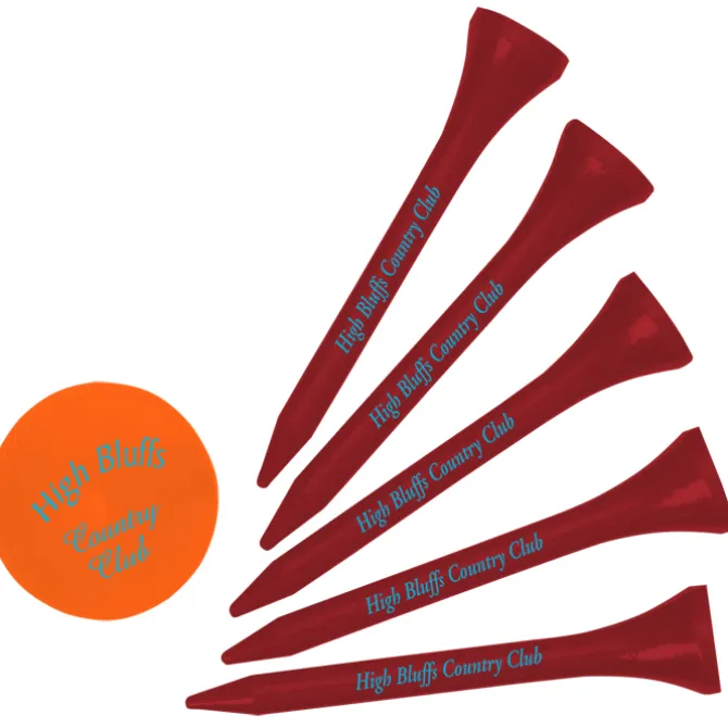 Par Pack- 5 Tees & 1 Quarter Mark