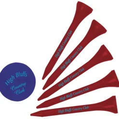 Par Pack- 5 Tees & 1 Quarter Mark
