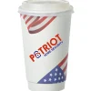 Patriotic Full Color Insulated Paper Cup with Lid - 16 oz.