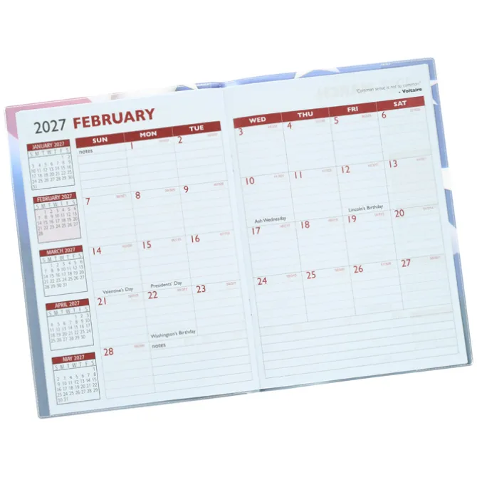 Patriotic Monthly Planner - 10x7