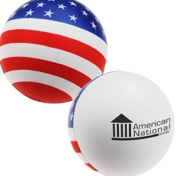 Patriotic Round Stress Reliever