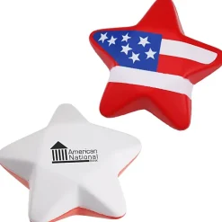 Patriotic Star Stress Reliever - 24 hr