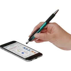 Pattern Grip Stylus Pen - Metallic