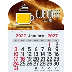Peel-N-Stick Calendar - Oval