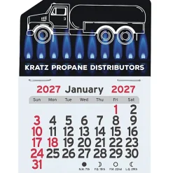 Peel-N-Stick Calendar - Propane Truck
