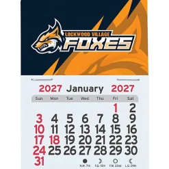 Peel-N-Stick Calendar - Rectangle