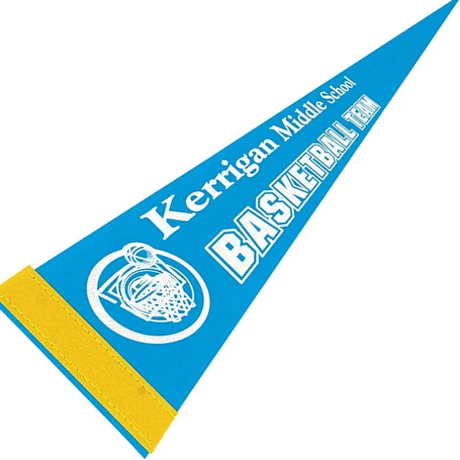 Pennant 5 inches x 12 inches - Colors
