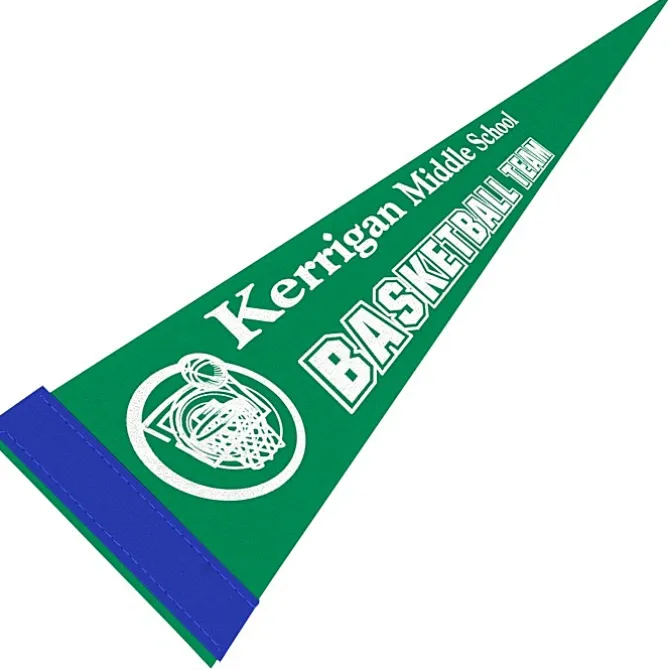 Pennant 5 inches x 12 inches - Colors