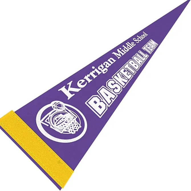 Pennant 5 inches x 12 inches - Colors