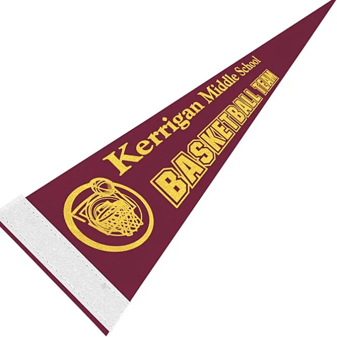 Pennant 5 inches x 12 inches - Colors