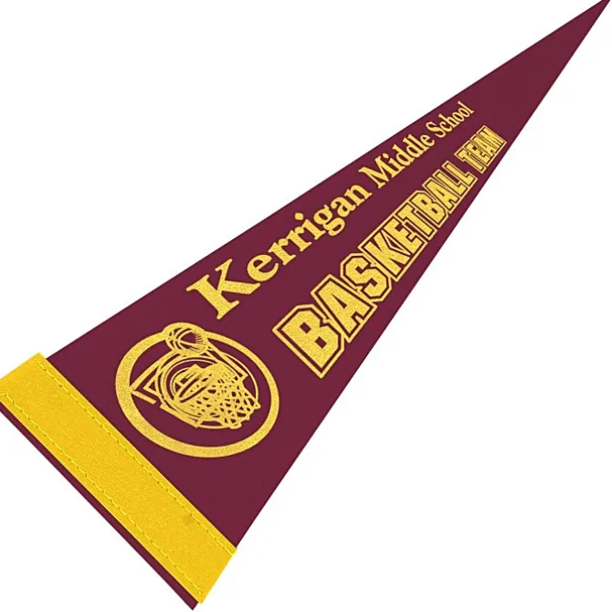 Pennant 5 inches x 12 inches - Colors