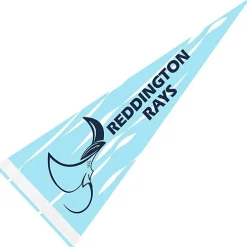 Pennant 9 inches x 24 inches - White - Full Color