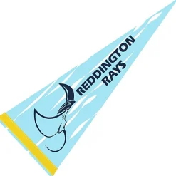 Pennant 9 inches x 24 inches - White - Full Color