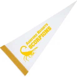 Pennant 8 inches x 18 inches - White