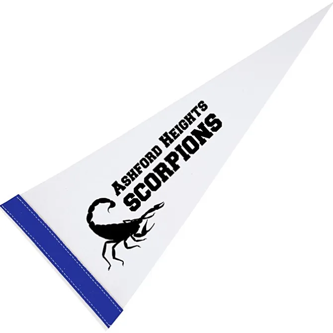 Pennant 8 inches x 18 inches - White