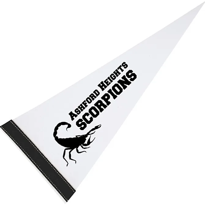 Pennant 8 inches x 18 inches - White