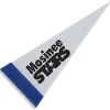 Pennant 4 inches x 10 inches - White